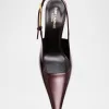 Lee Glossy Slingback Pumps
