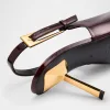 Lee Glossy Slingback Pumps